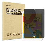 ProCase Protector de pantalla de privacidad para iPad 9, 8, 7, 2021, 2020, 2019, de 10.2 pulgadas, película de vidrio templado antiespía para iPad 9/8/7