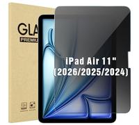 ProCase Protector de Privacidad para iPad Air 11" 2024 (M2), Protector de Pantalla Templado Cristal Anti Espía para iPad Air 11 Pulgadas 2024 6.ª Generación