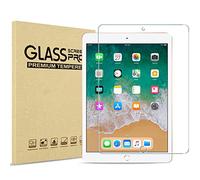 ProCase Protector para iPad 6.ª 5.ª Gen 2018 2017/ iPad Pro 9.7" 2016/ iPad Air 2/ iPad Air, Vidrio Cristal Templado Screen Protector para iPad 9.7 Pulgadas