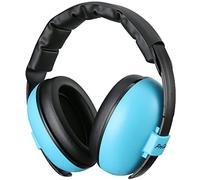 ProCase Protectores auditivos para bebés recién nacidos de hasta 36 meses, auriculares con cancelación de ruido, protección auditiva suave para dormir y viajar, color azul