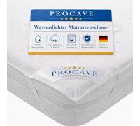 PROCAVE, Cubierta de colchón Impermeable en Diferentes tamaños, Protector colchón Molton Impermeable, Made in Germany, Protectores de Almohadas, 150x200 cm