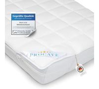 PROCAVE Micro Confort Protector colchón en Varios tamaños, Made in Germany, Funda colchón de Microfibra y poliéster, Soft Touch, Válido para Camas de Agua y Box Spring, 200x190 cm