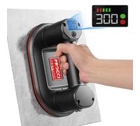 Procci Nueva Ventosa a Batería para Azulejos, Vidrio, Mármol, Ventosa Eléctrica Longitud de 24 cm, 2 Motores, Potencia de Succión de 300 KG, Pantalla LCD, Batería de 4000 mAh Hasta 10 Horas