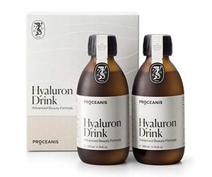 Proceanis Bebida Ácido Hialurónico Botella 400 ml, 2uds Hyaluron Drink suplmento dietético diario natural