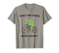 Proceder Sin Certeza Motivación Sarcástica Rana Meme Camiseta