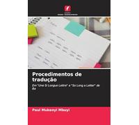 Procedimentos de tradução: Em "Une Si Longue Lettre" e "So Long a Letter" de Ba