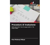 Procedure di traduzione: Nelle opere di Ba ''Une Si Longue Lettre'' e ''So Long a Letter''