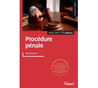 Procédure Pénale 2016-2017 (ebook)