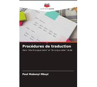 Procédures de traduction: Dans ''Une Si Longue Lettre'' et ''So Long a Letter'' de Ba