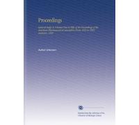 Proceedings: General Index to Volumes One to Fifty of the Proceedings of the American Pharmaceutical Association From 1852 to 1902, Inclusive. 1866