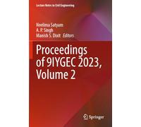 Proceedings of 9IYGEC 2023, Volume 2 (Lecture Notes in Civil Engineering)