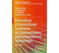 Proceedings of International Conference on Communication and Computational Technologies: ICCCT 2023 (Algorithms for Intelligent Systems)