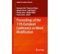 Proceedings of the 11th European Conference on Wood Modification: 86 (Springer Proceedings in Materials)