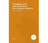 Proceedings of the 22nd Annual UCLA Indo-European Conference: November 5th and 6th, 2010: 22