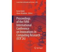 Actas de la Quinta Conferencia ICR’26 – Lecture Notes in Networks and Systems, 2074 – Springer