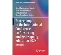 Proceedings of the International Conference on Advancing and Redesigning Education 2023: ICARE 2023 (Lecture Notes in Educational Technology)