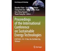 Proceedings of the International Conference on Sustainable Energy Technologies: ICSET2023, 10-11 Nov; Ho Chi Minh City, Vietnam (Green Energy and Technology)