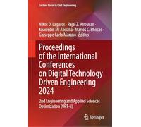 Proceedings of the International Conferences on Digital Technology Driven Engineering 2024: 2nd Engineering and Applied Sciences Optimization (OPT-ii): 647 (Lecture Notes in Civil Engineering)