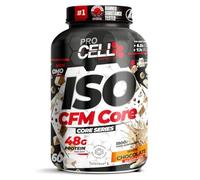 ProCell Proteína Isolada De Suero 100% Pura (1,8 kg, Chocolate Blanco) Proteina en Polvo De fácil Digestión Aumento y Recuperación muscular Bajo en Hidratos y Grasas Añadido de aminoácidos