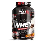 Procell Proteinas Whey Advanced 2kg (Rochello Bombon) Zero Azúcar, 21g de Proteina, 66 Servicios Whey Protein Concentrado y Aislado de Suero - Proteinas para Masa Muscular en Polvo para Batidos