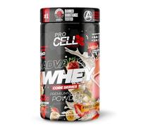 Procell Proteinas Whey Advanced 900g (Fresi Suisse) Zero Azúcar, 21g de Proteina, 30 Servicios - Whey Protein - Concentrado y Aislado de Suero - Proteinas para Masa Muscular en Polvo para Batidos