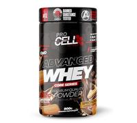 Procell Proteinas Whey Advanced 900g (Speculoos) Zero Azúcar, 21g de Proteina, 30 Servicios - Whey Protein - Concentrado y Aislado de Suero - Proteinas para Masa Muscular en Polvo para Batidos