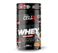 Procell Proteinas Whey Advanced 900g (Strachatella) Zero Azúcar, 21g de Proteina, 30 Servicios - Whey Protein - Concentrado y Aislado de Suero - Proteinas para Masa Muscular en Polvo para Batidos