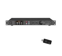 Procesador A808 Procesador De Audio Digital Profesional 8 En 8 Salidas 32 bits DSP 7 Bandas EQ Ecualizador WiFi USB Sin Ruido(A808 and WiFi dongle)