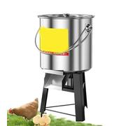 Procesador de alimentación para Aves de Corral, trituradora de cría Multifuncional de Alta Resistencia de 1800 W, picadora de Verduras de Acero Inoxidable, con 4 Cuchillas