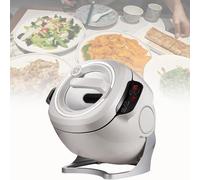 Procesador de alimentos comercial de 2000 W, máquina de cocción automática, calentamiento 3D integral, rotación de 360°, inicio con un solo clic, potencia de 3 velocidades, para restaurante en casa