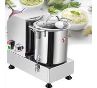 Procesador de Alimentos Comercial for Carne y Verduras, licuadora eléctrica de Acero Inoxidable de 1200 W/1800 W.(9L)