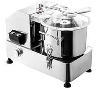 Procesador de alimentos comercial for verduras y carne, trituradora de alimentos de acero inoxidable, picadora eléctrica de carne y verduras, licuadora, cortadora for verduras, carne, jengibre y ajo.(