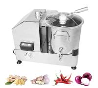Procesador de alimentos comercial, molinillo de carne profesional, cortador y rebanador con piezas desmontables y control de velocidad variable para una preparación eficiente de la cocina