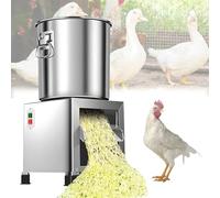 Procesador de alimentos comercial, picador de verduras eléctrico de 1800 W con 4 cuchillas, corte rápido a 3500 RPM, rallador profesional for rallar, cortar y triturar verduras sin esfuerzo.