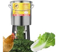 Procesador De Alimentos De Acero Inoxidable De 550-1000 W, Procesador De Alimentos Y Picador Con 4 Cuchillas Adicionales, Equipo Agrícola Picador De Verduras For Pollo, Pato Y Cerdo(750W)