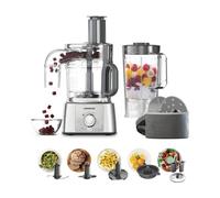 Procesador de alimentos KENWOOD FDP65.820SI (15 L - 1000 W - 9 accesorios)