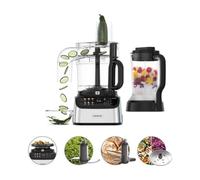 Kenwood Robot de cocina MultiPro OneTouch FDM73.480SS — 6 accesorios, 6 programas, báscula, 1000W