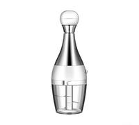 Procesador de alimentos manual de acero inoxidable 304 para cocinas domésticas, picador de carne y ajo no eléctrico, y resistente al óxido para tareas confiables de procesamiento de alimentos