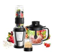 Procesador De Alimentos Multifuncional 3 En 1, 3 Piezas, 700 W, Portátil, Licuadora, Batidora Personal, Picadora De Alimentos Y Molinillo Seco. FáCil De Usar