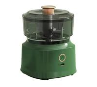 Procesador de alimentos, picadora de carne, cuchillas eléctricas de acero inoxidable, licuadora de alimentos, procesador de carne para nueces, cebolla, ajo, ensalada de verduras (Verde claro)