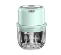 Procesador de alimentos portátil con cable, tu solución para la preparación rápida y fácil de ingredientes (verde)