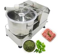 Procesador de alimentos, verduras y carne, picador de verduras de alta resistencia con ventana transparente visible, velocidad ajustable para frutas, frutos secos, cereales, hielo y carne.,15L