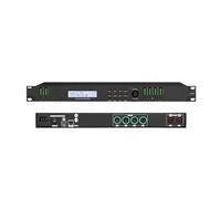 Procesador De Audio Digital De Escenario Profesional, 32 bits, 11 Bandas, EQ Automático con Altavoz, Equipo De Audio, Frecuencia De Muestreo De 48KHz(2 IN 4 out)