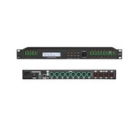 Procesador De Audio Digital De Escenario Profesional, 32 bits, 11 Bandas, EQ Automático con Altavoz, Equipo De Audio, Frecuencia De Muestreo De 48KHz(4 IN 8 out)