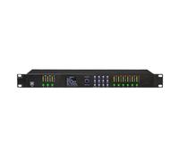 Procesador De Audio Digital De Escenario Profesional, 4 Entradas Y 8 Salidas, Efectos DSP De 32 Bits Con Entrada Y Salida FIR AES, EQ Automático(3 IN 6 OUT)
