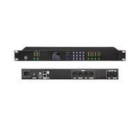 Procesador De Audio Digital De Escenario Profesional, Ecualizador Automático De 32 Bits Y 16 Bandas Con Salida De Entrada AES, Audio De Altavoz FIR(2 IN 4 OUT)