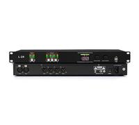 Procesador de audio digital, efector de karaoke de 32 bits con pantalla LCD, 16 modos prealmacenados, compatible con todos los micrófonos, reverberador de conferencias de escenario de rendimiento