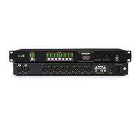 Procesador de audio digital, efector de karaoke de 32 bits con pantalla LCD, 16 modos prealmacenados, compatible con todos los micrófonos, reverberador de conferencias de escenario de rendimiento