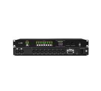 Procesador De Audio Digital Profesional 4 En 8 Salidas 48 KHz Procesador De Efectos De Karaoke De 32 Bits Equipo De Audio EQ De Escenario(2 IN 8 OUT)