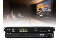 Procesador de audio digital, sistema de karaoke de 32 bits con 16 modos, interfaz de PC, evita aullidos, equipo de sonido DSP para el hogar, escenario, iglesia